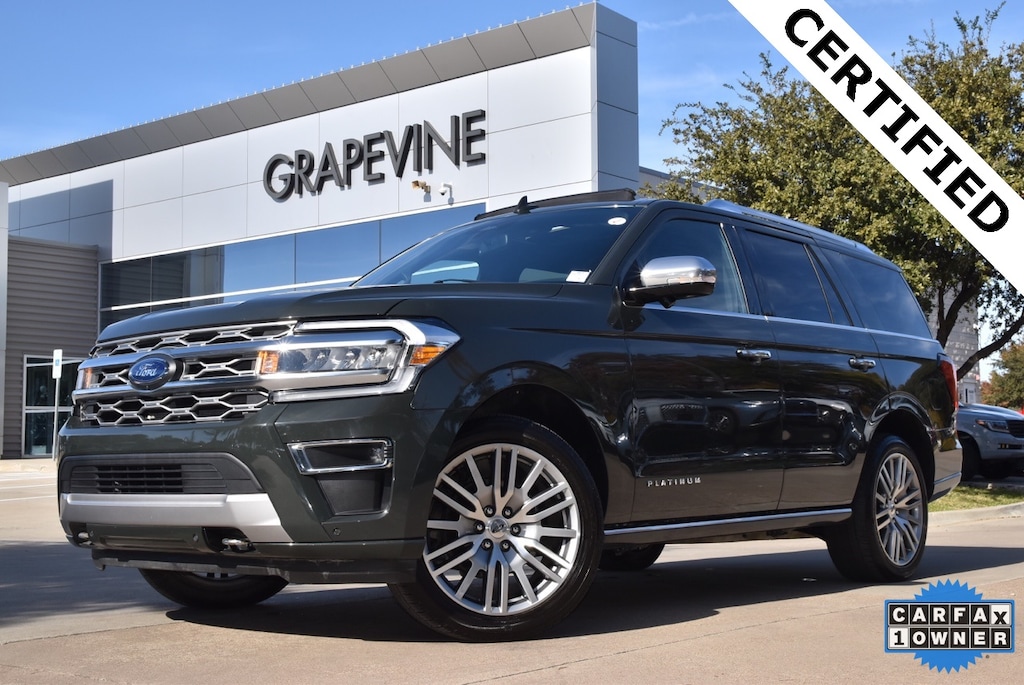 Certified 2022 Ford Expedition Platinum SUV