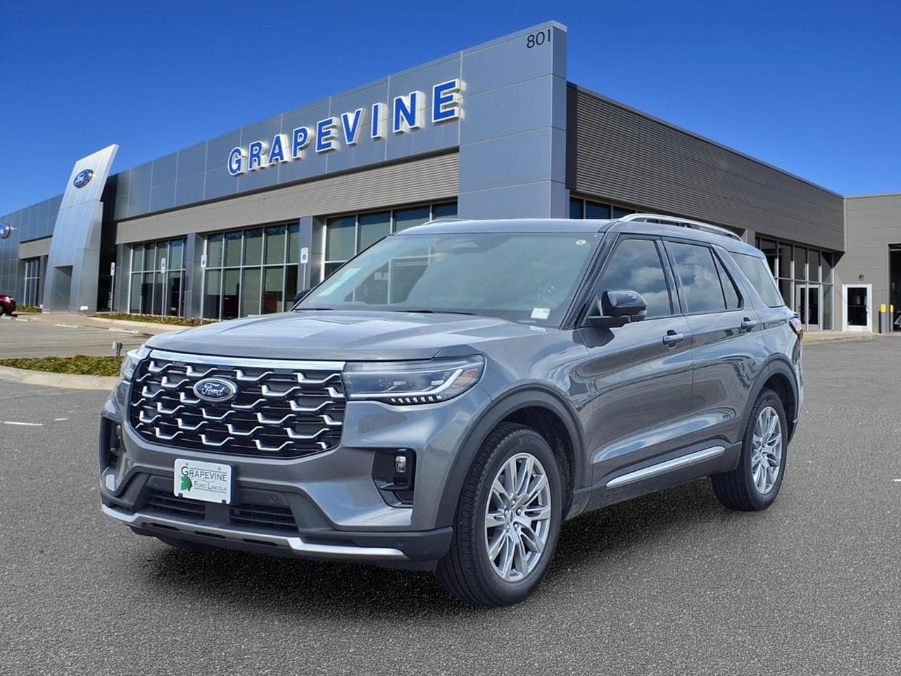 New 2026 Ford Explorer Platinum
