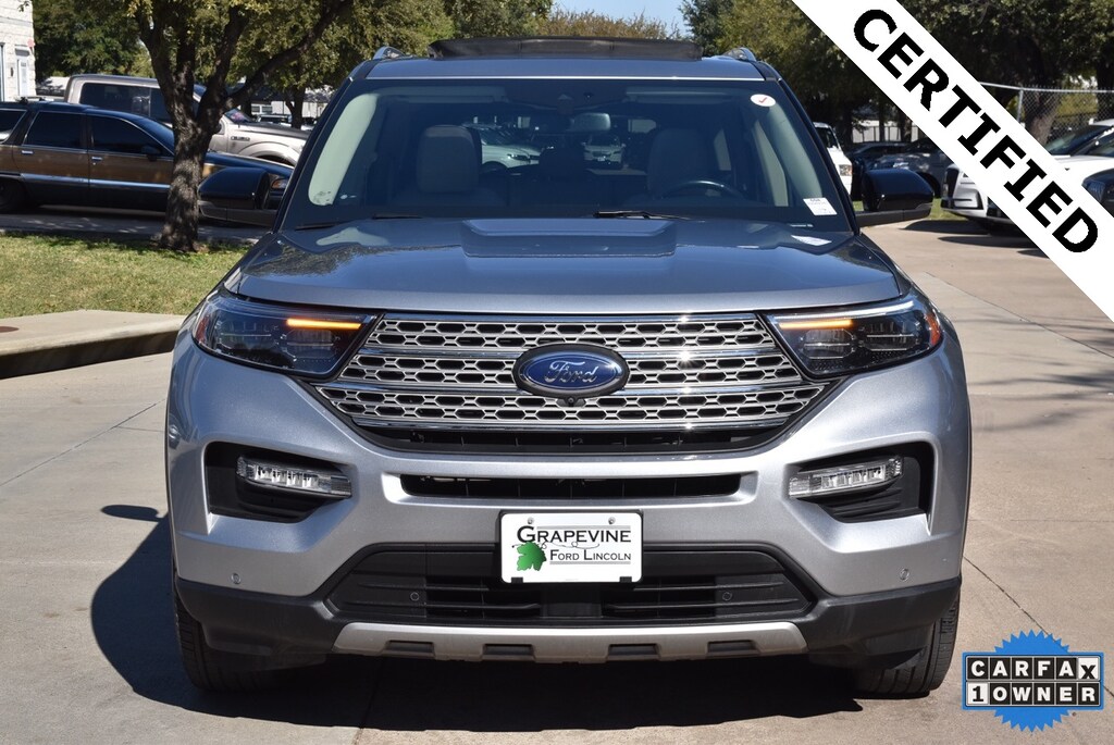 Certified 2022 Ford Explorer Limited SUV