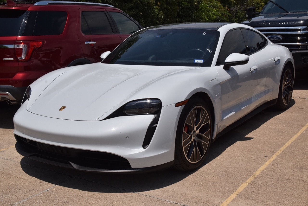 Used 2021 Porsche Taycan S with VIN WP0AB2Y1XMSA45774 for sale in Irving, TX