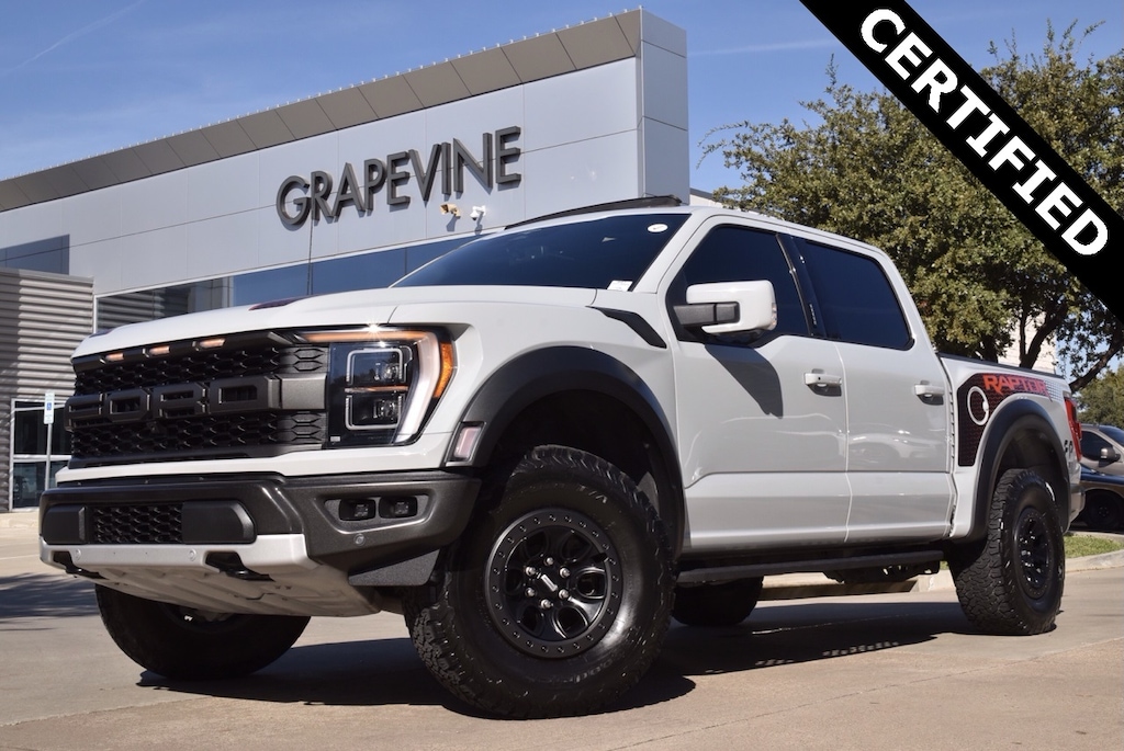 Certified 2023 Ford F-150 Raptor Truck SuperCrew Cab