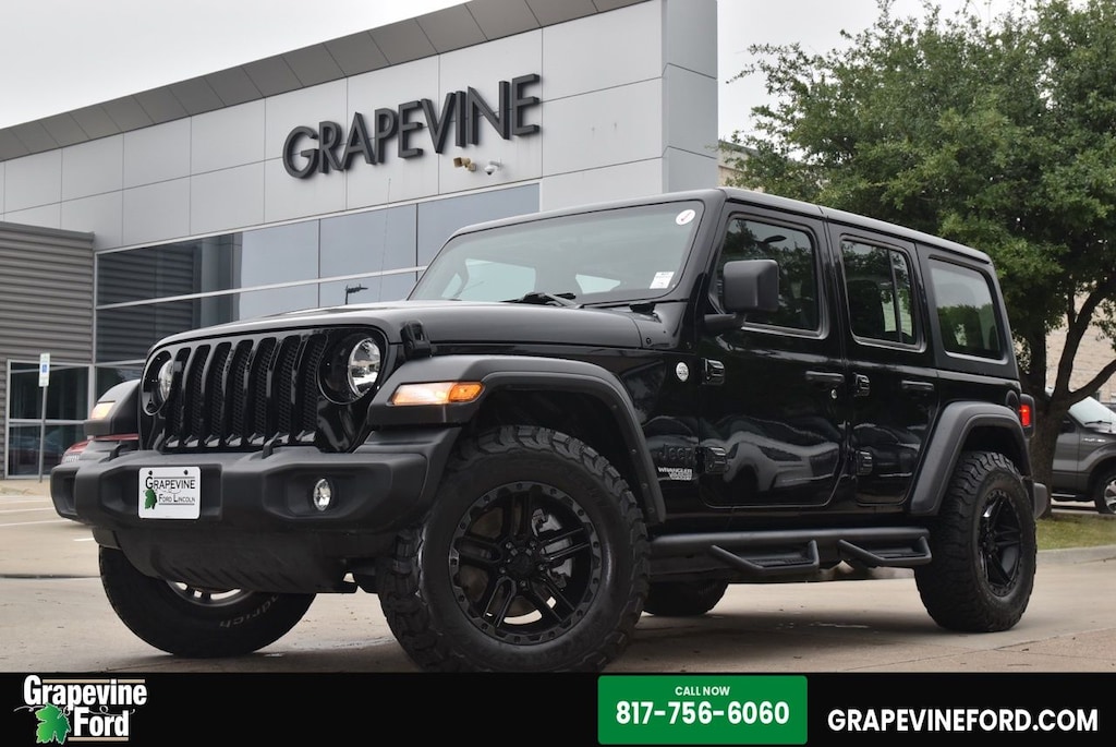 Used 2021 Jeep Wrangler Unlimited Sport SUV
