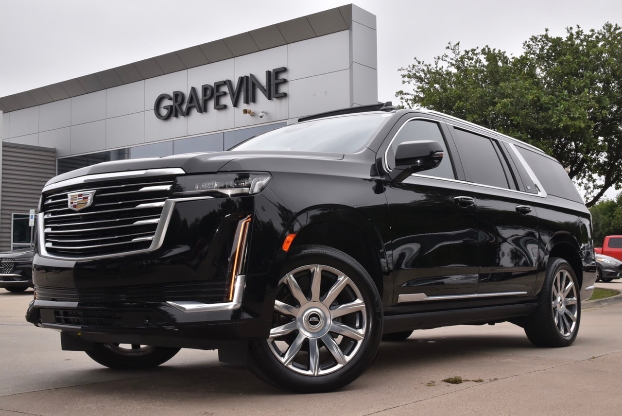Used 2023 Cadillac Escalade ESV Premium Luxury Platinum with VIN 1GYS3MKL8PR109241 for sale in Grapevine, TX