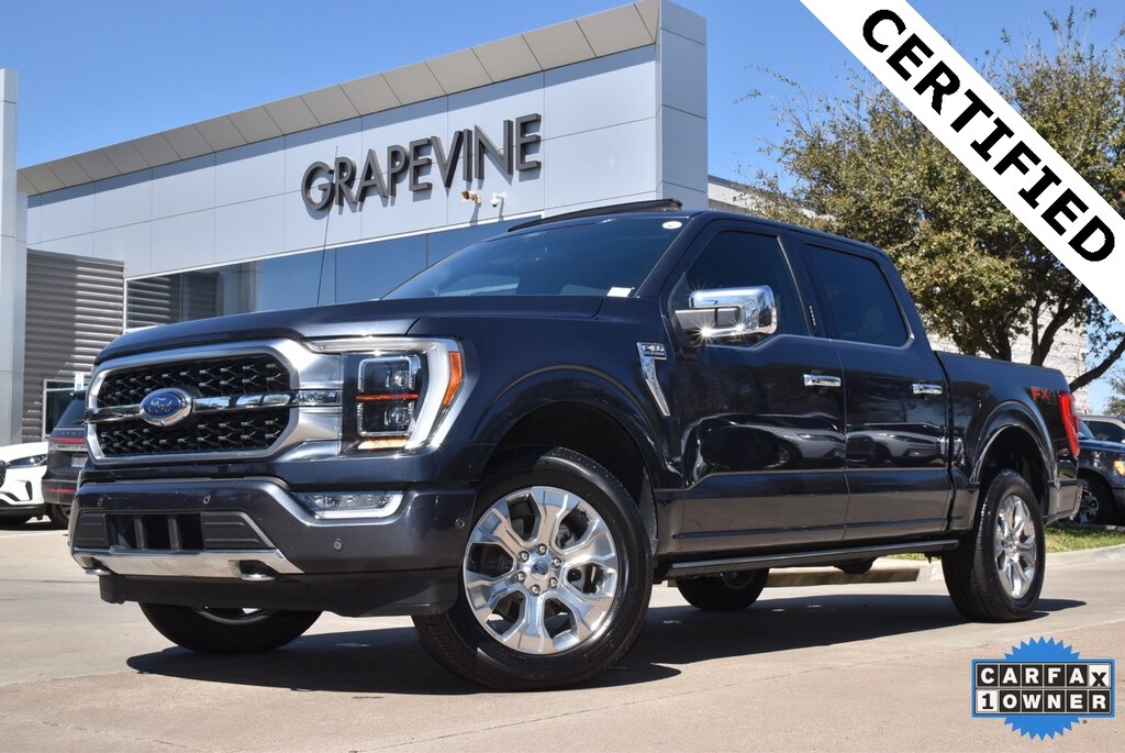 Certified 2021 Ford F-150 Platinum Truck SuperCrew Cab