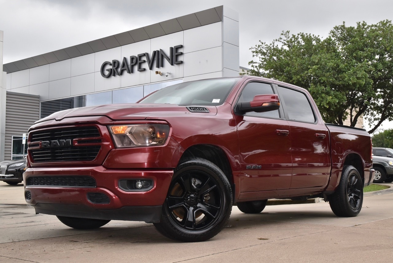 Used 2019 RAM Ram 1500 Pickup Big Horn/Lone Star with VIN 1C6RREFT5KN884588 for sale in Grapevine, TX