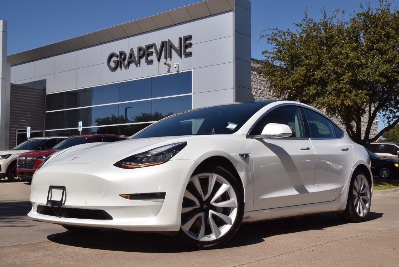 Used 2020 Tesla Model 3 Base with VIN 5YJ3E1EB6LF621313 for sale in Grapevine, TX