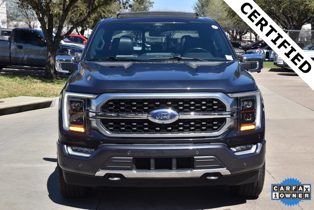 Certified 2021 Ford F-150 Platinum Truck SuperCrew Cab