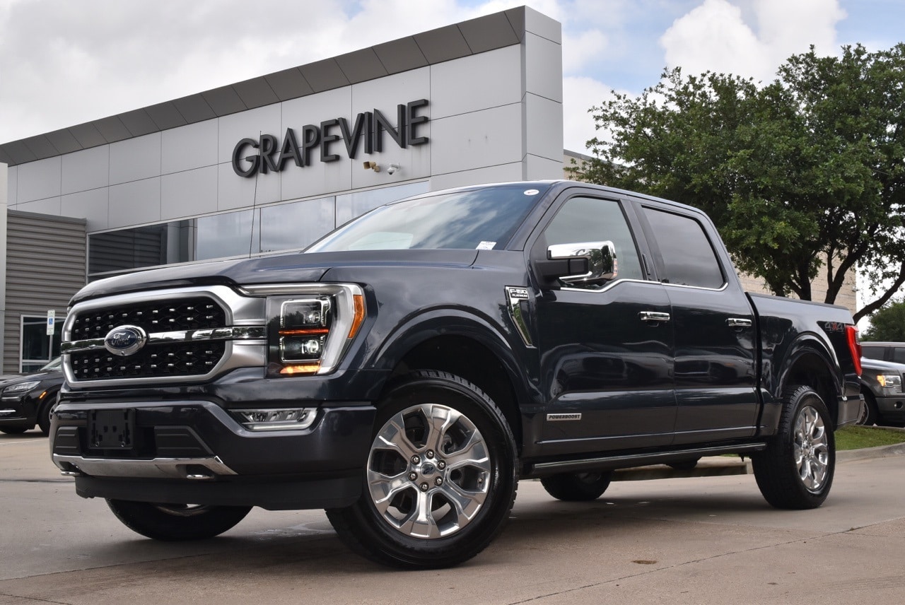 Certified 2021 Ford F-150 Platinum with VIN 1FTFW1ED0MFA89842 for sale in Grapevine, TX