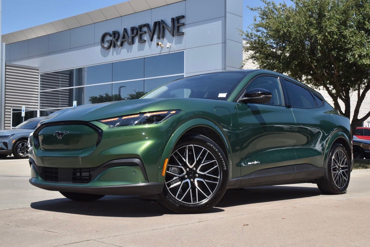 Certified 2025 Ford Mustang Mach-E Premium AWD with VIN 3FMTK3SU1SMA19449 for sale in Grapevine, TX
