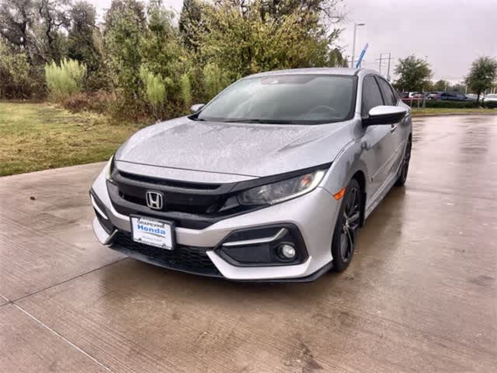 Certified 2021 Honda Civic Hatchback Sport Sedan