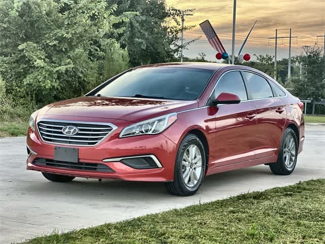 Used 2017 Hyundai Sonata Base with VIN 5NPE24AF5HH589622 for sale in Grapevine, TX