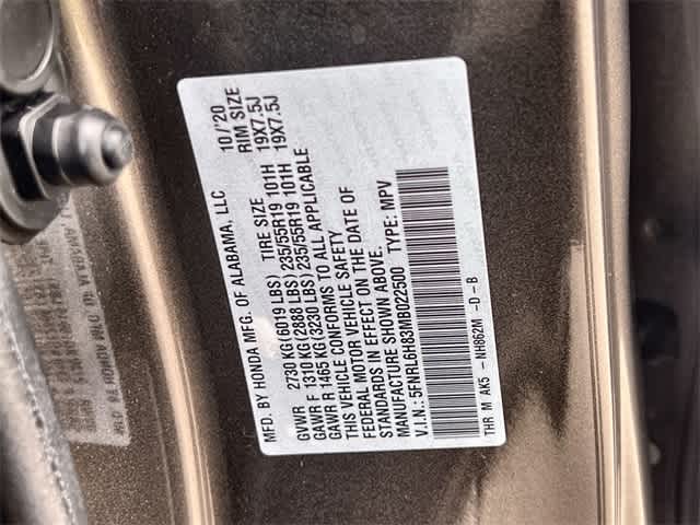 Thumbnail: 2021 Honda Odyssey - 22