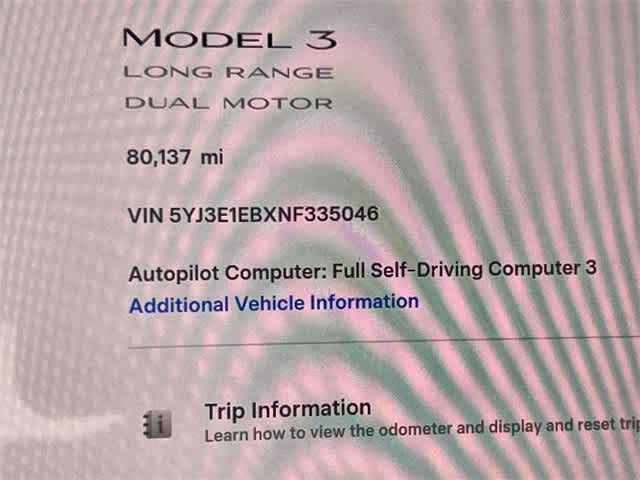 Thumbnail: 2022 Tesla Model 3 - 19