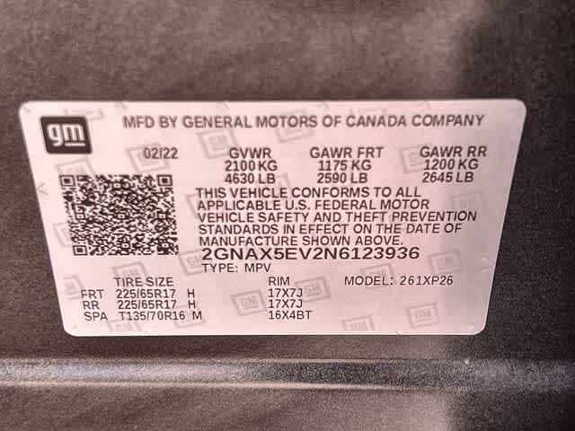 Thumbnail: 2022 Chevrolet Equinox - 22