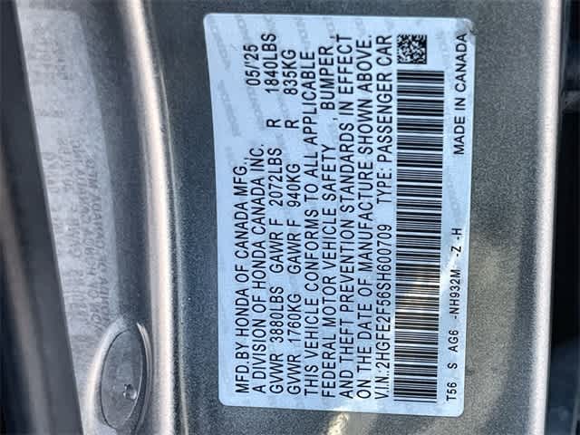 Thumbnail: 2025 Honda Civic - 22