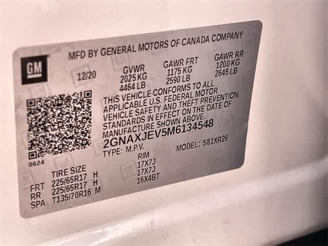 2021 Chevrolet Equinox LT 22