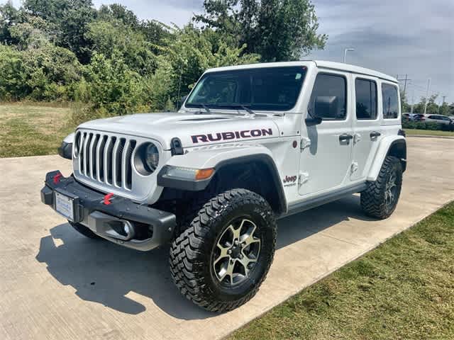 Used 2020 Jeep Wrangler Unlimited Rubicon with VIN 1C4HJXFG7LW101910 for sale in Grapevine, TX