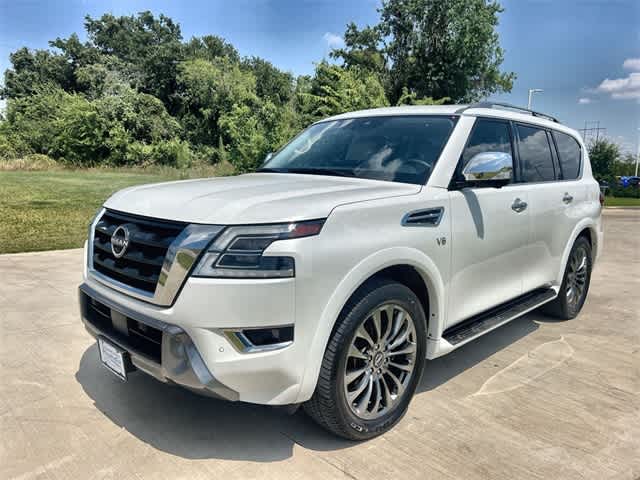 Used 2021 Nissan Armada Platinum with VIN JN8AY2DA8M9375135 for sale in Grapevine, TX