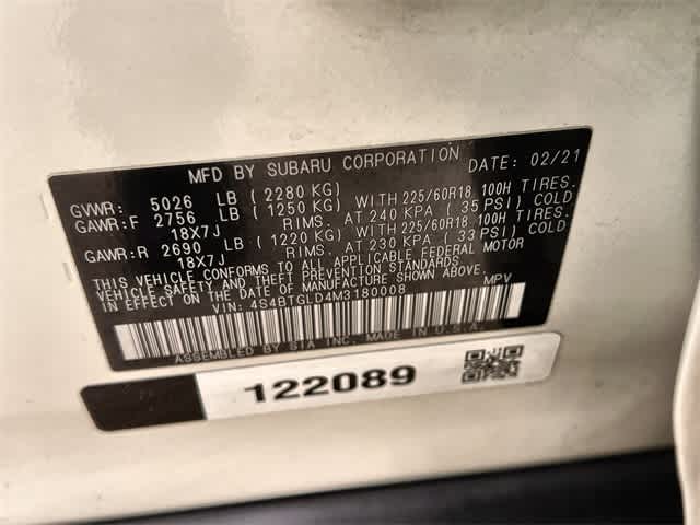 Thumbnail: 2021 Subaru Outback - 22