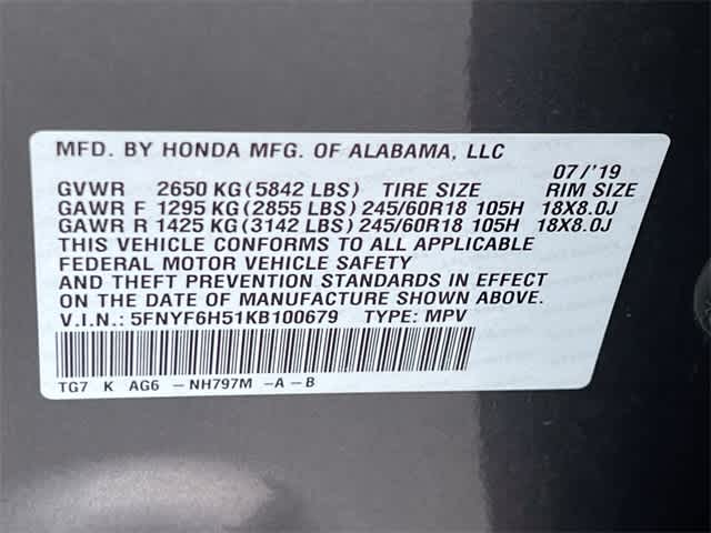 Thumbnail: 2019 Honda Pilot - 22