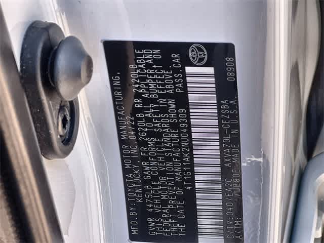 Thumbnail: 2022 Toyota Camry - 22