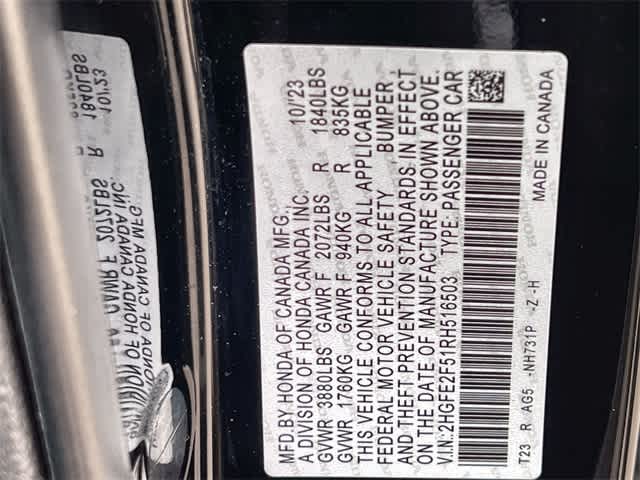 Thumbnail: 2024 Honda Civic - 22