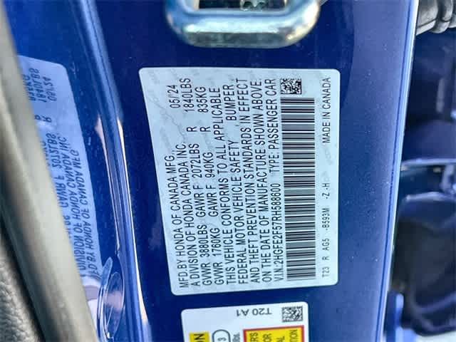 Thumbnail: 2024 Honda Civic - 22