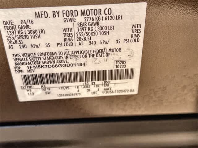 Thumbnail: 2016 Ford Explorer - 22