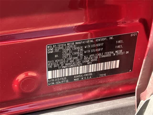 2021 Toyota RAV4 LE 22
