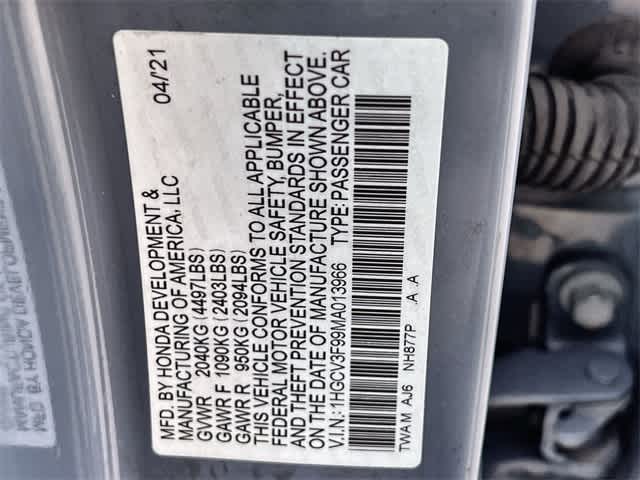 Thumbnail: 2021 Honda Accord - 22