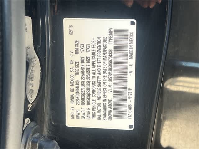2016 Honda CR-V EX 22