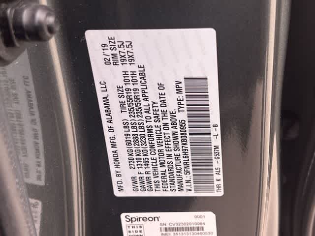 Thumbnail: 2019 Honda Odyssey - 22