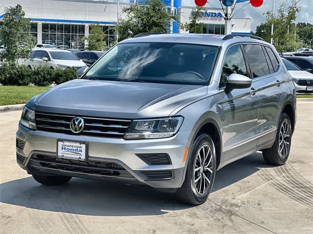 Used 2021 Volkswagen Tiguan SE with VIN 3VV2B7AX5MM040375 for sale in Grapevine, TX