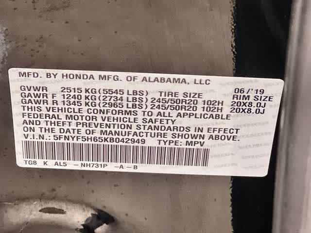 Thumbnail: 2019 Honda Pilot - 22
