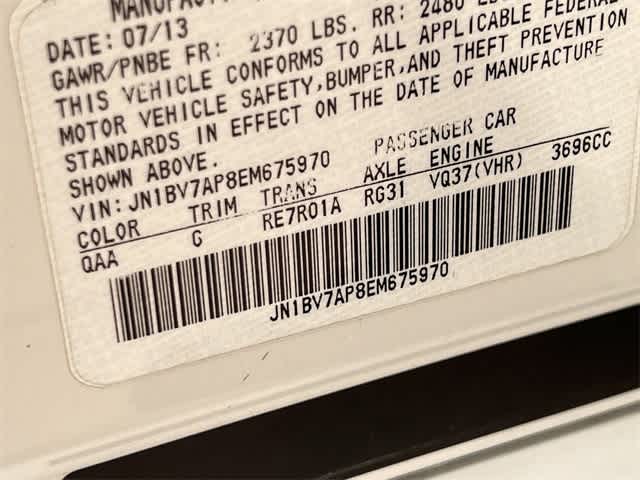 2014 INFINITI Q50 Premium 22