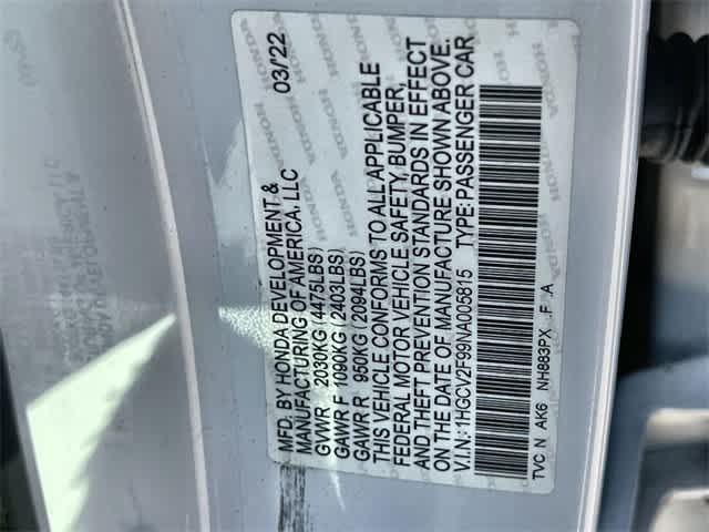 Thumbnail: 2022 Honda Accord - 22