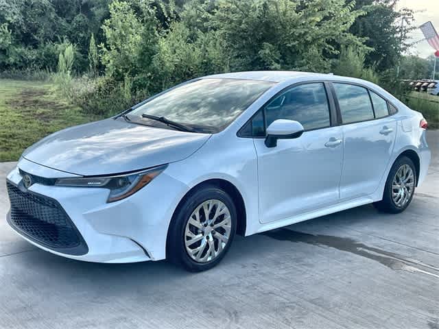 Used 2020 Toyota Corolla LE with VIN 5YFEPRAE6LP022076 for sale in Grapevine, TX