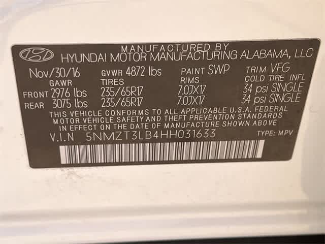 Thumbnail: 2017 Hyundai Santa Fe - 22