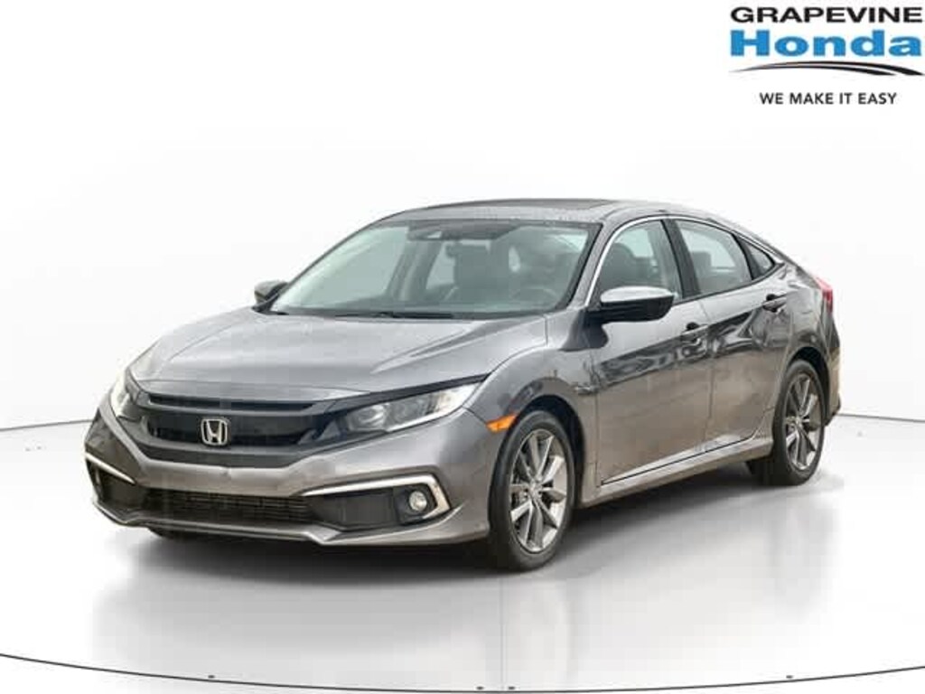 Certified 2021 Honda Civic EX-L Sedan