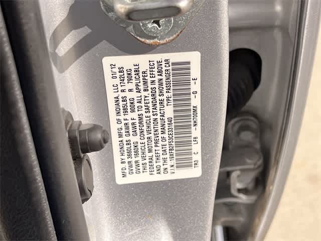 2012 Honda Civic LX 22