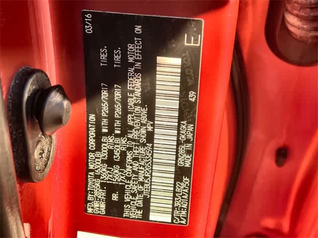 Thumbnail: 2016 Toyota 4Runner - 22