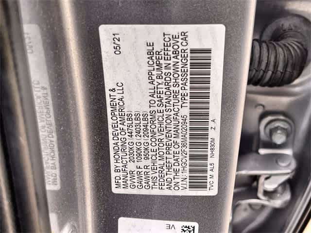 Thumbnail: 2021 Honda Accord - 22