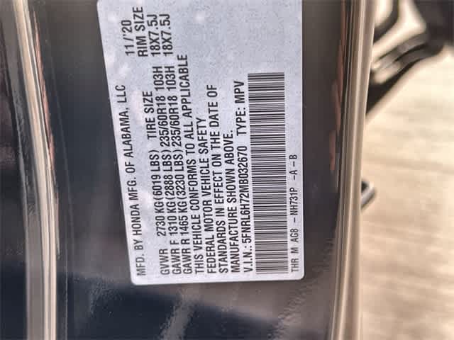 Thumbnail: 2021 Honda Odyssey - 22