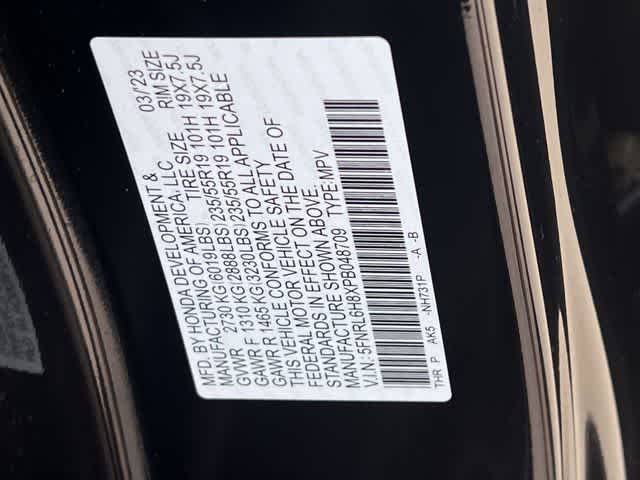 Thumbnail: 2023 Honda Odyssey - 22