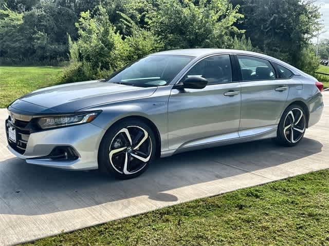 Certified 2022 Honda Accord Hybrid Sport with VIN 1HGCV3F20NA022625 for sale in Grapevine, TX