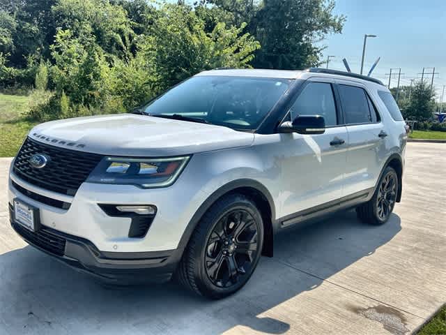 Used 2019 Ford Explorer Sport with VIN 1FM5K8GT3KGA07660 for sale in Grapevine, TX