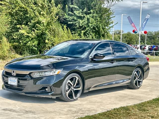 Used 2021 Honda Accord Sport with VIN 1HGCV1F33MA109589 for sale in Grapevine, TX