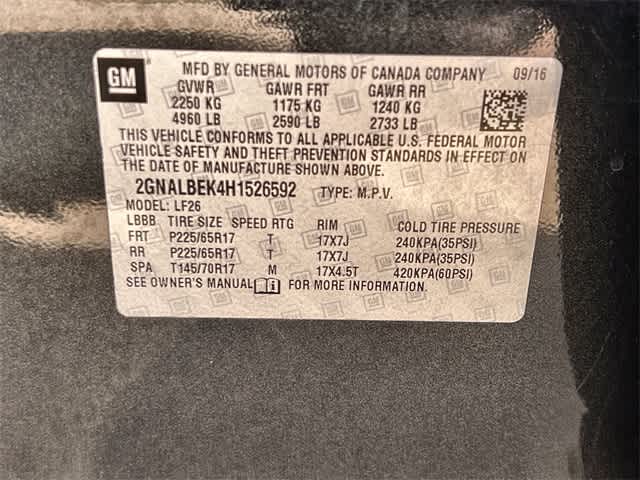 Thumbnail: 2017 Chevrolet Equinox - 22