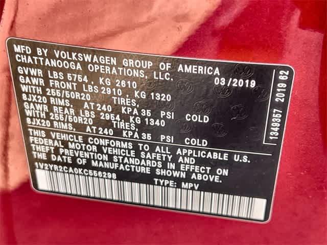 Thumbnail: 2019 Volkswagen Atlas - 22