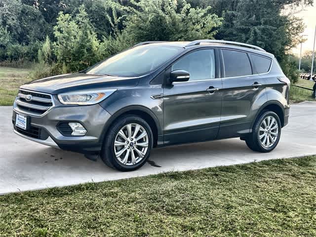 Used 2017 Ford Escape Titanium with VIN 1FMCU0J92HUB46737 for sale in Grapevine, TX